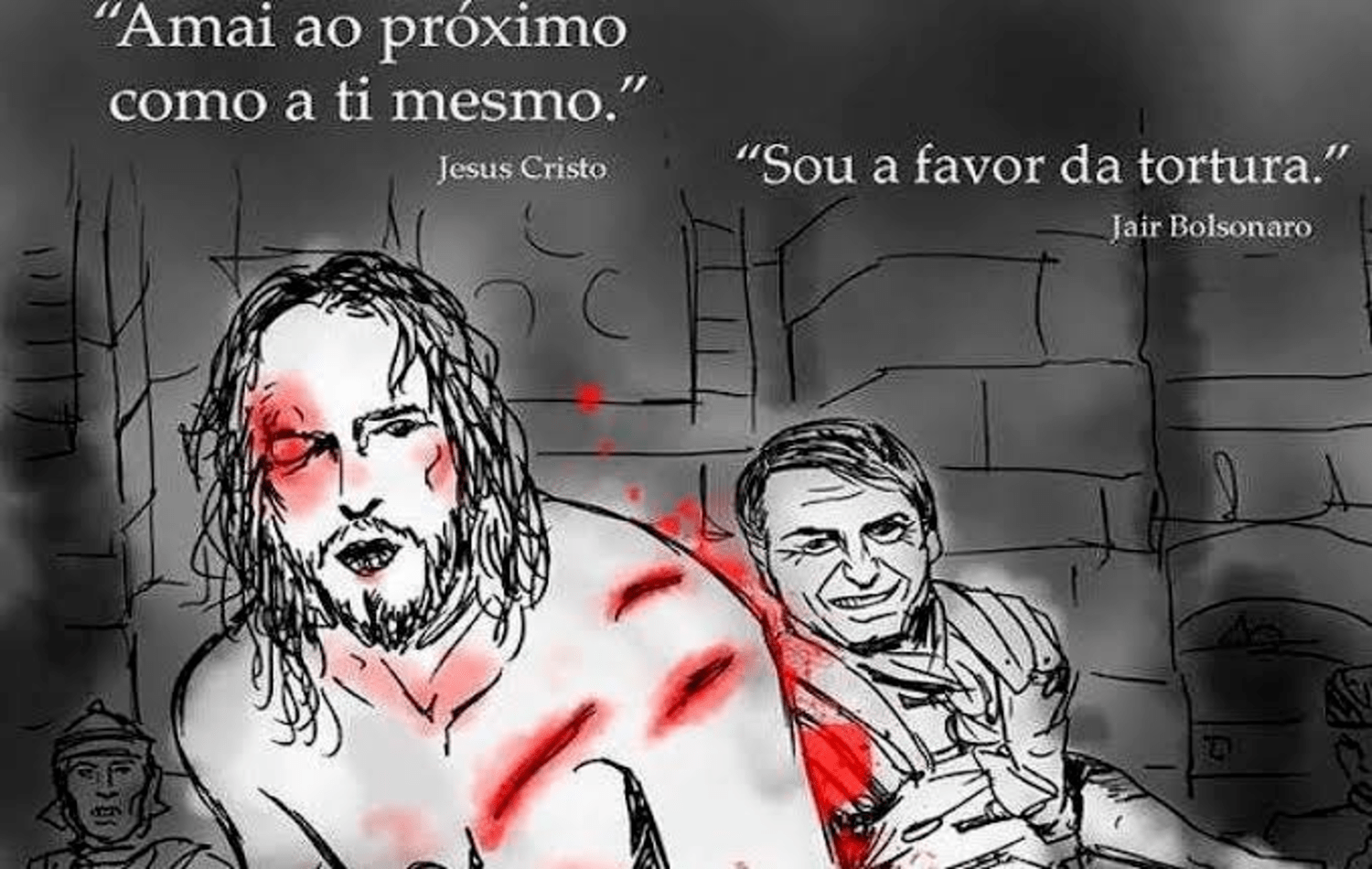 Bolsonaro é o auxiliar de Satã 