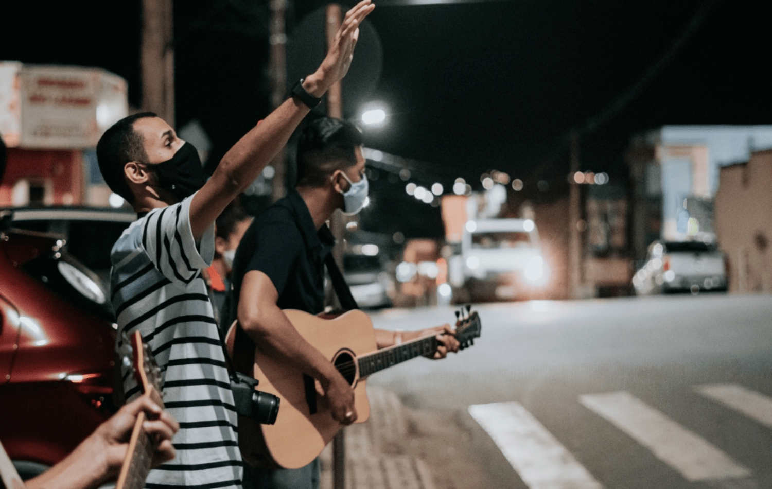Covid19: Jovens realizam ato profético em Araguaína