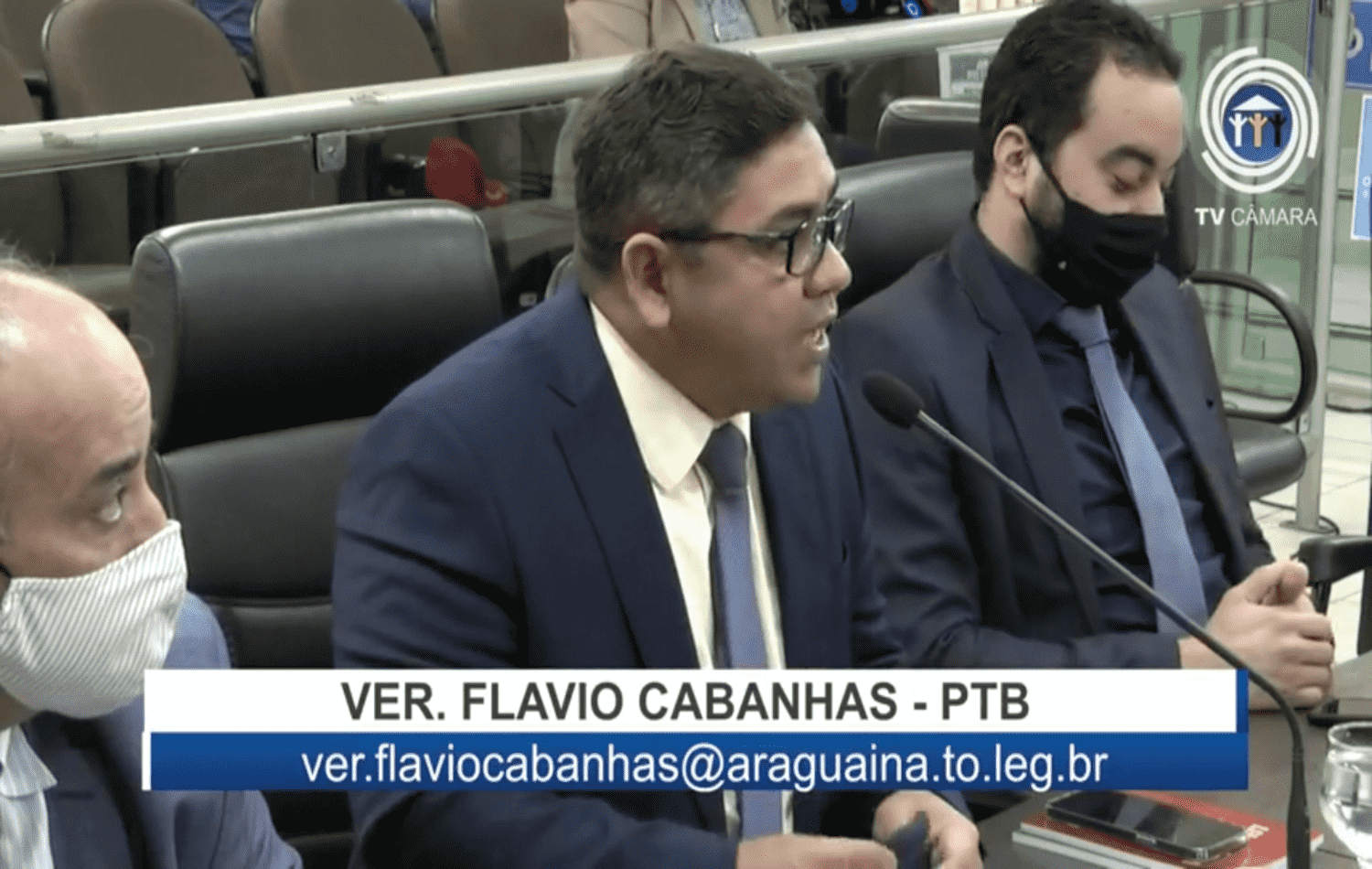 Vereadores de Araguaína desobedecem decreto e não usam máscaras