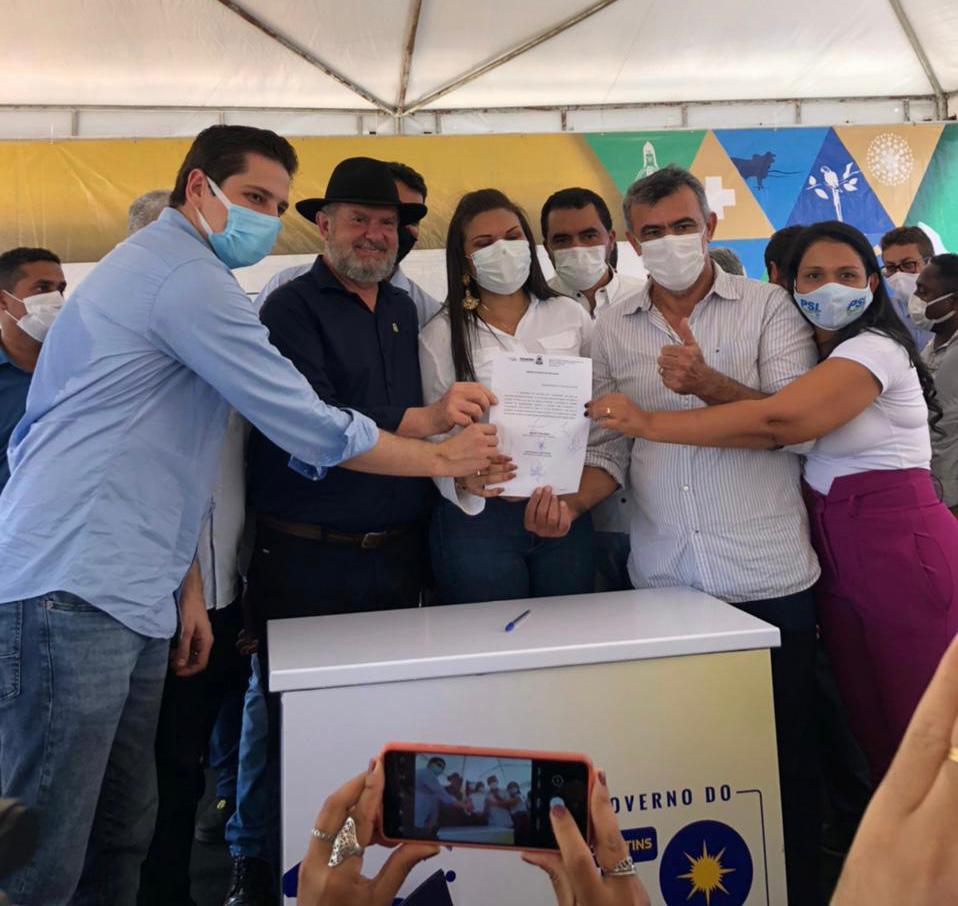 Olyntho participa da caravana do governador no Bico do Papagaio e comemora benefícios para a região 