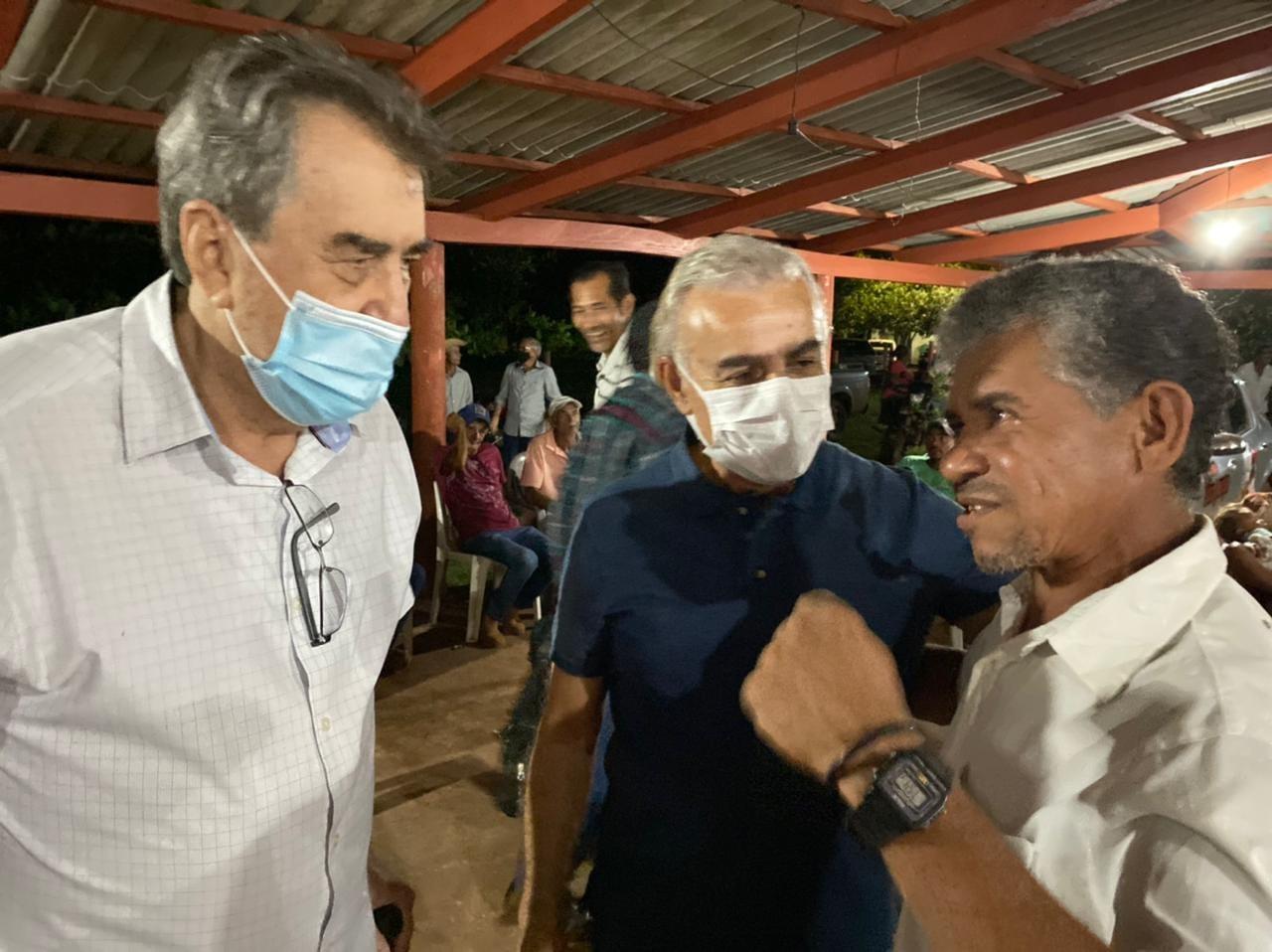 Célio Moura realiza reunião na Comunidade Brejão com a presença de Paulo Mourão