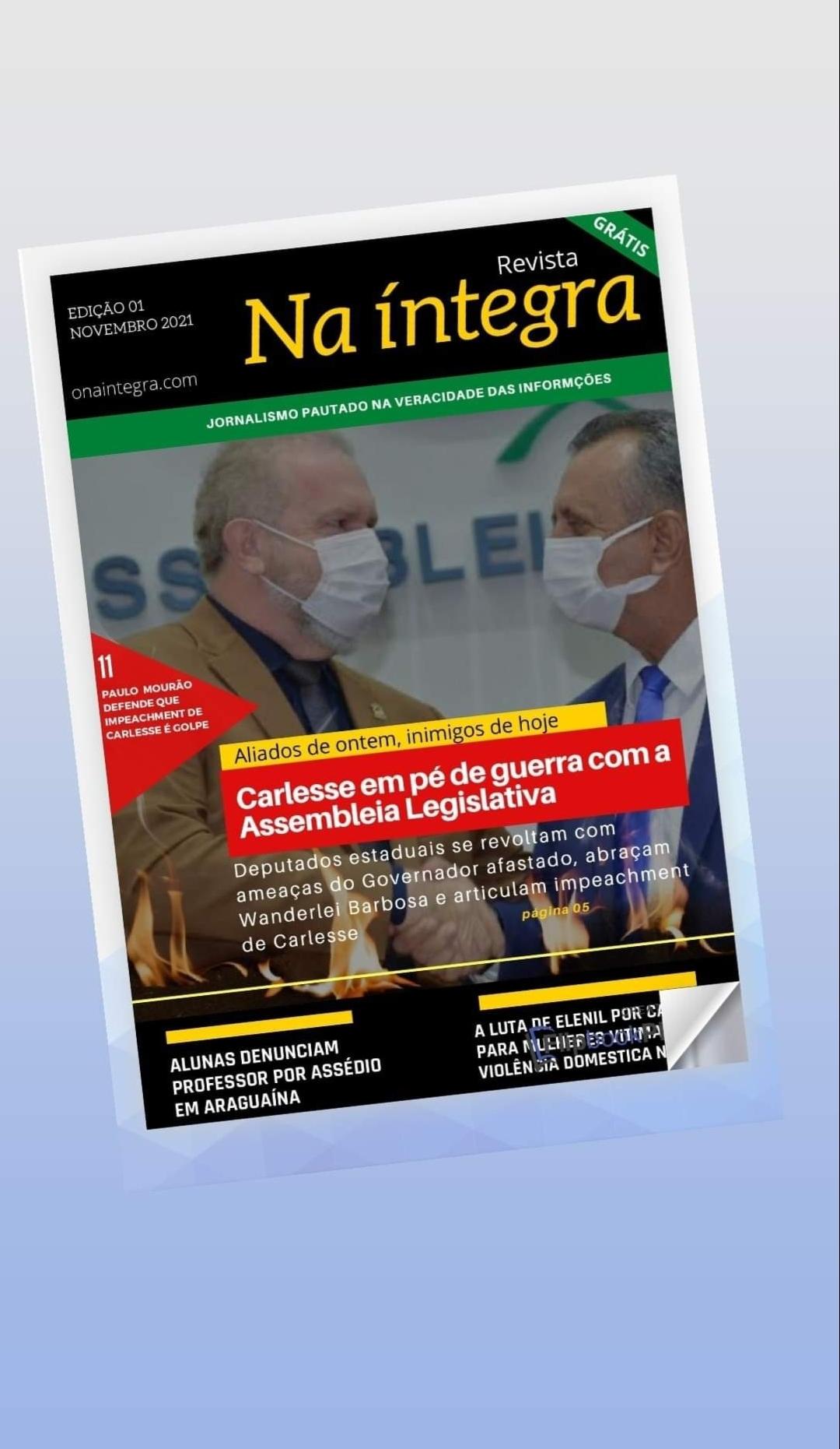 O Na integra lança revista digital 