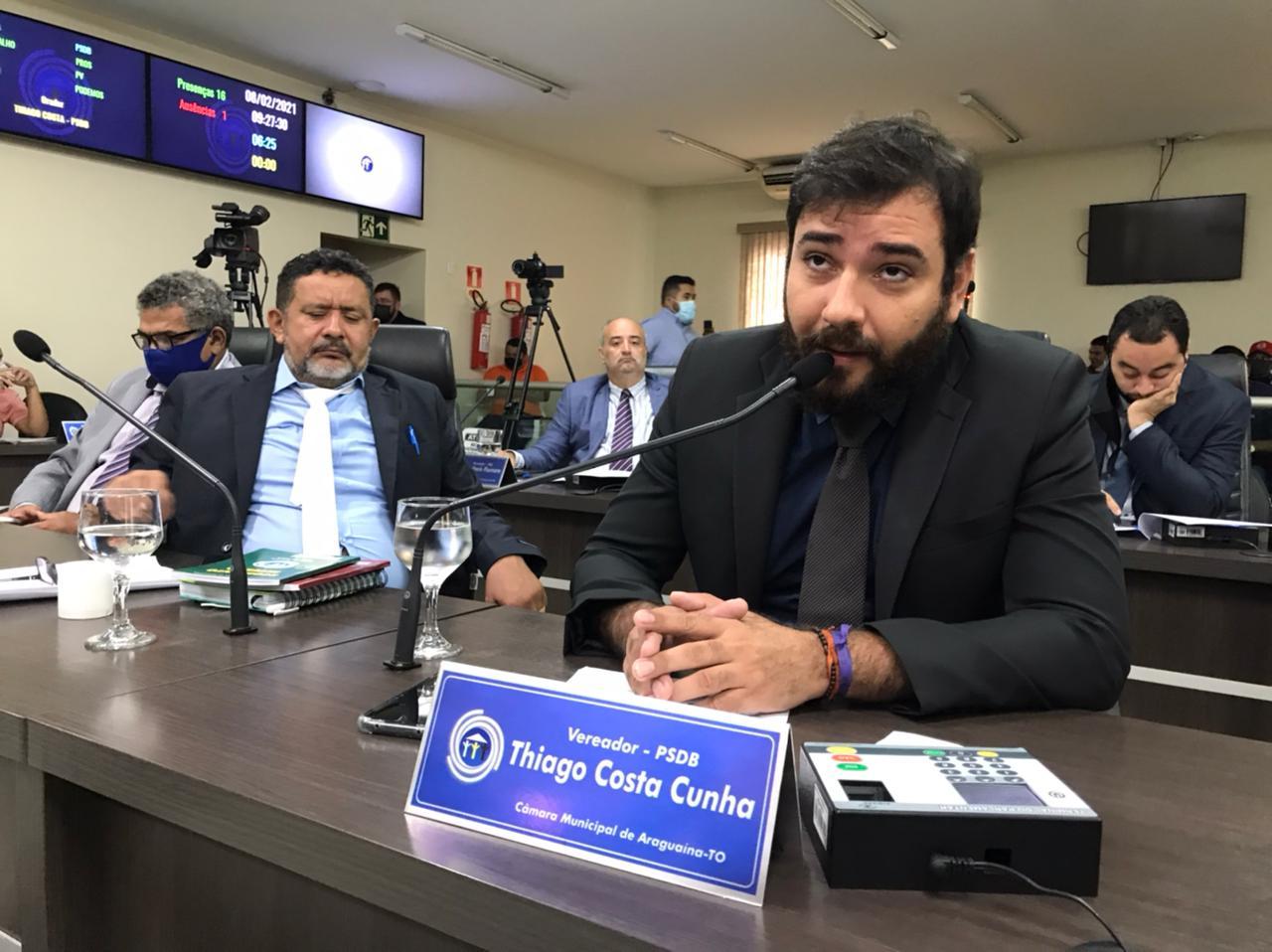 Vereador Thiago Costa destina emenda de R$ 152 mil para evento cultural