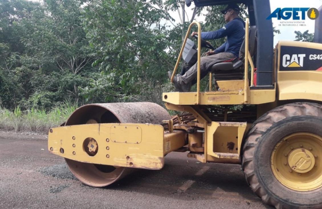 Após pedido de Valderez, Governo realiza manutenção da TO-010 entre Wanderlândia e Babaçulândia