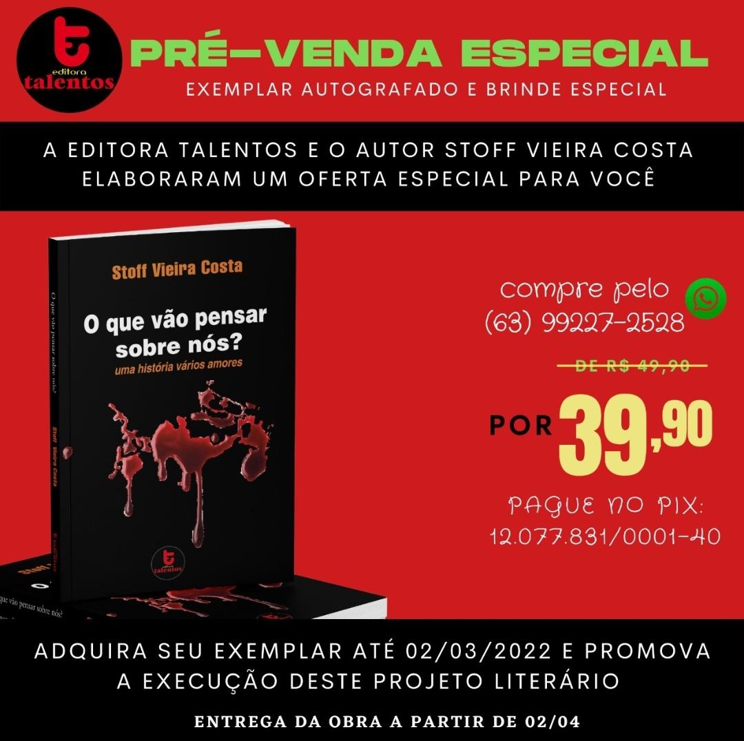 Livro ‘O que vão pensar sobre nós’ de escritor araguainense entra em pré-venda