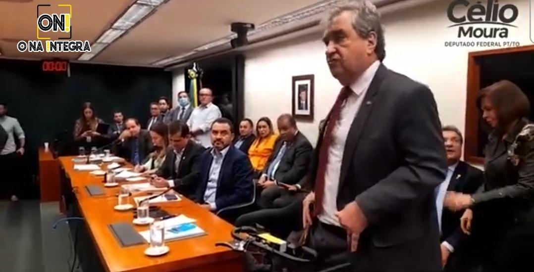 Deputado Célio Moura reafirma respeito mútuo e destaca recursos destinados aos municípios do Tocantins