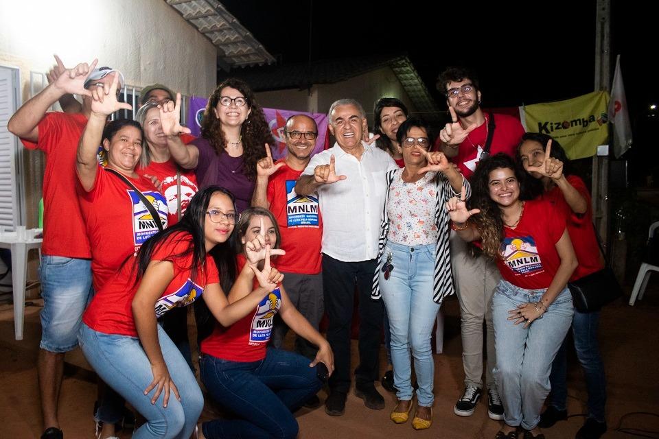 Em Araguaína, Paulo Mourão propõe que imposto do rico ajude pobre a ter casa