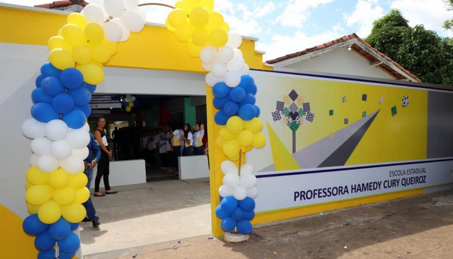 Em Nova Olinda, Governo do Tocantins entrega obras e anuncia implantação de Escola Cívico-militar no município
