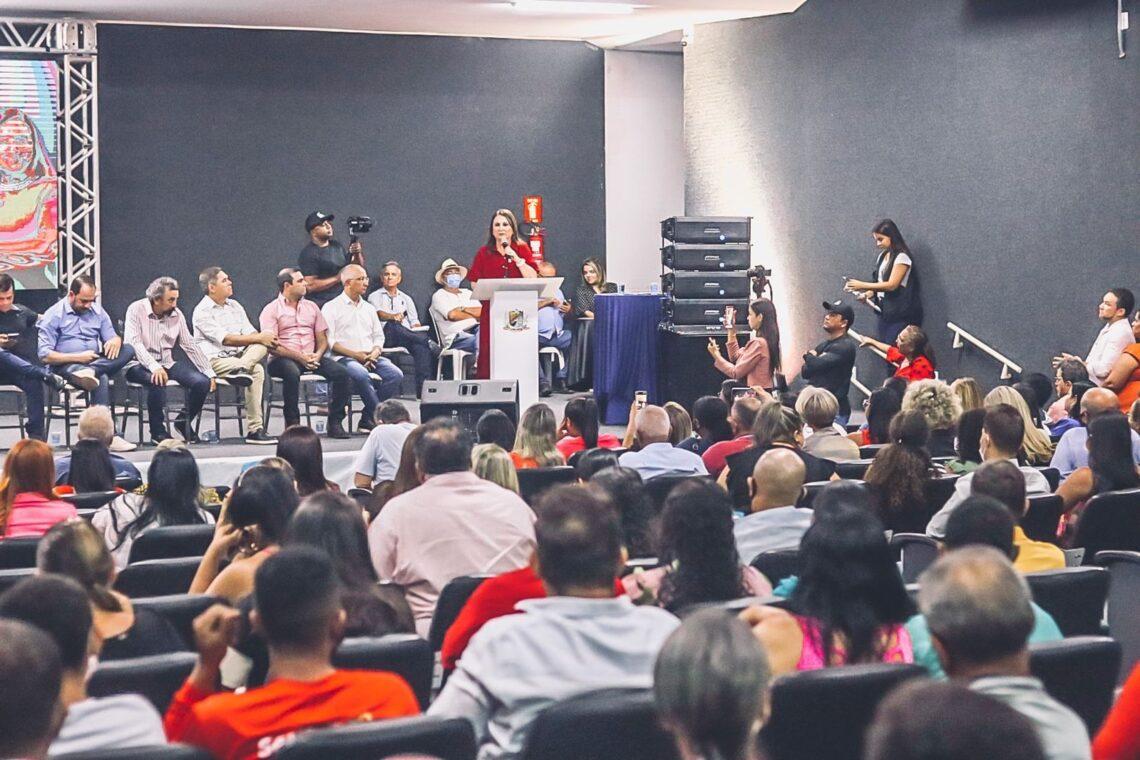 “Eu faço a minha opção pelo governador Wanderlei Barbosa”, diz a senadora Kátia Abreu