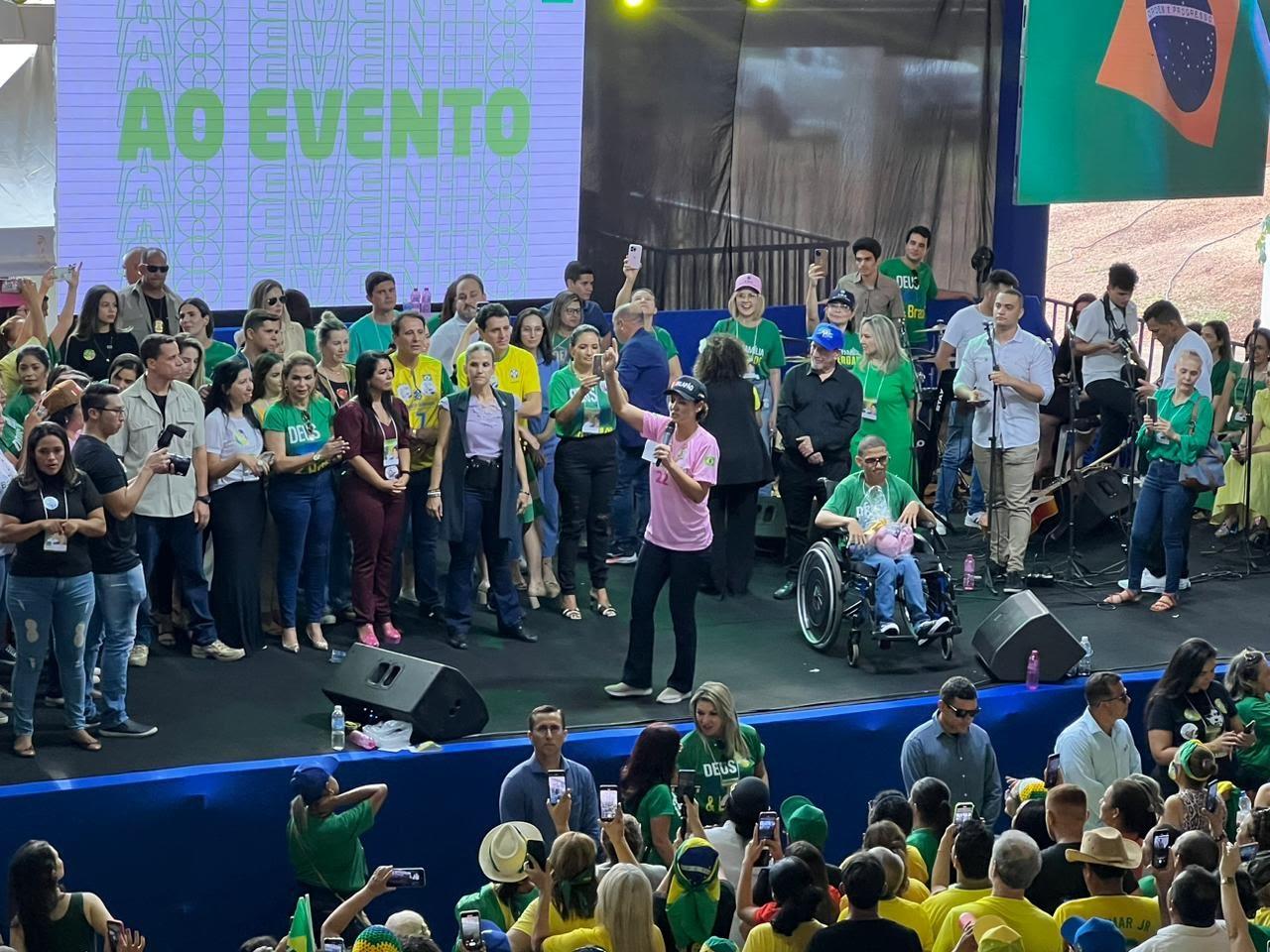 Campanha de Bolsonaro comete crime eleitoral na visita de Primeira Dama ao Tocantins