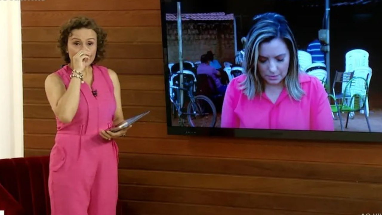 Jornalistas da Globo choram ao vivo com tragédia e relato de pai