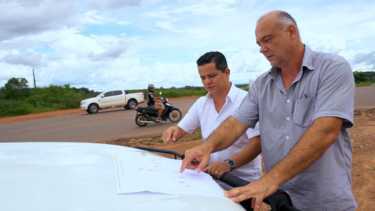 Após pedido de Jorge Frederico AGETO garante construção de trevo no acesso aos setores Jardim dos Ipês e Jardim Boa Sorte