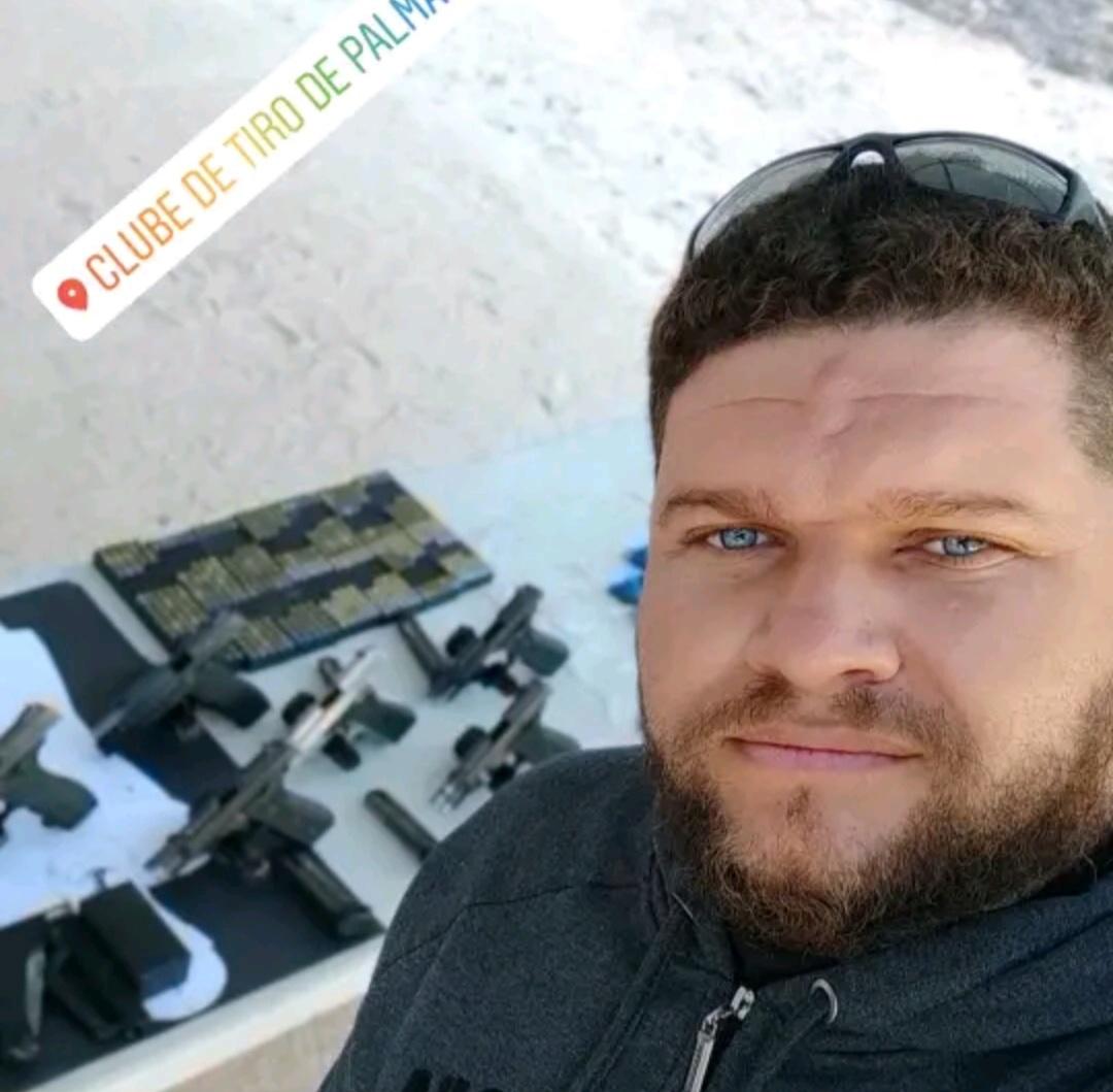 Envolvido em ameaça a jornalista é frequentador de Clube de tiros